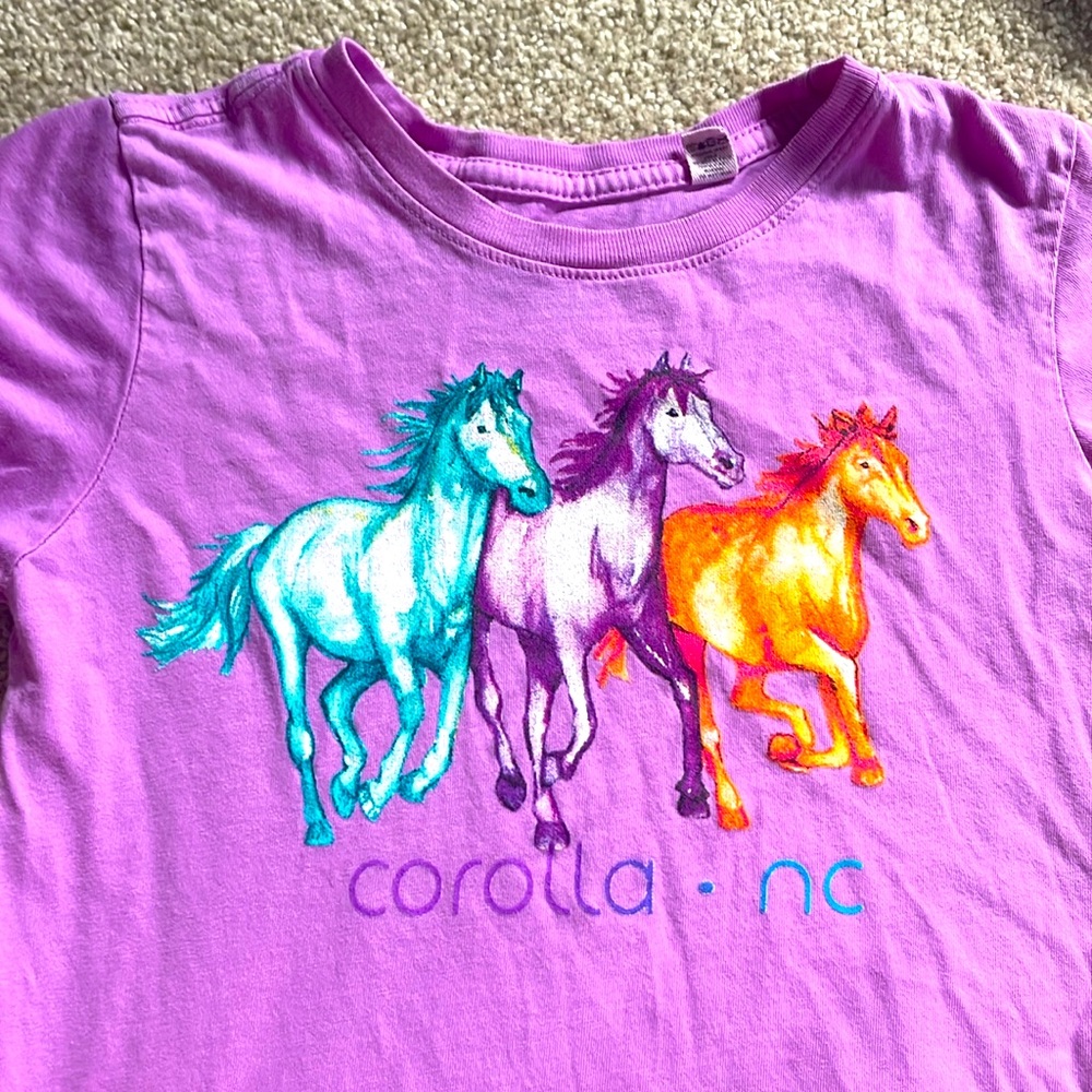 North Carolina Obx horse shirt